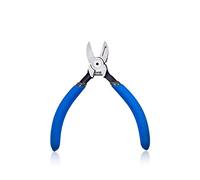 SPEEDWOX Mini pince coudée en plastique de 10,4 cm - Pince coudée en acier à haute teneur en carbone - Outil de précision à ressort - Pour fabrication de bijoux