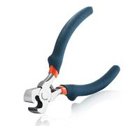 SPEEDWOX Mini pince diagonale à bout de coupe Aiguille de Lineman Long Nez Pince coupante fine de précision 4.5" Épaule convexe Petite pince micro fine pour fabrication de bijoux Perles, vert