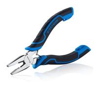 SPEEDWOX Mini pince universelle en acier au carbone pour la fabrication de bijoux, pour mécaniciens automobiles, électriciens et artisans, poignée bleue et noire