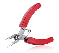 SPEEDWOX Pince à bec long 11,4 cm Mini pour la fabrication de bijoux avec mâchoires lisses Pince à chaîne
