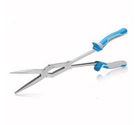 SPEEDWOX Pince à bec long à double joint de 33 cm - Pince à bec long - Pince à bec aiguille longue portée avec joint à action composée - Pince à double pivot - Pince à action composée extra longue