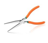 SPEEDWOX Pince à Bec Long et Plat 19,1 cm - Mini Pince Extra Longue Pour Bijouterie et Espaces Étroits