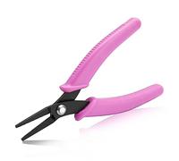 SPEEDWOX Pince à Bec Long Pointu 14 cm - Mini Pince à Aiguille - Pour Fabrication de Bijoux - Précision à Mâchoire Dentelée