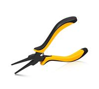 SPEEDWOX Pince à bec plat fin de 14 cm - Mini pince à bec plat avec mâchoire lisse pour la fabrication de bijoux artisanaux et circuits imprimés