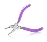 SPEEDWOX Pince à bec rond mini avec coupe-fil, pour boucler le fil, fabrication de bijoux, pliage, outil de pliage