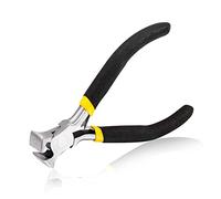 SPEEDWOX Pince à couper les extrémités Mini pince à couper les extrémités Fine précision Outils professionnels pour perles Coupe-fil avec poignées amortissantes pour tirer les clous Brads