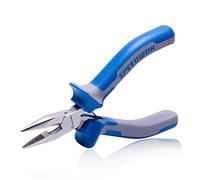 SPEEDWOX Pince coupante à long bec 12,7 cm Micro coupe latérale avec ressort Pince fine de précision Outil de fabrication de bijoux Outil à mâchoires dentelées Manche professionnel