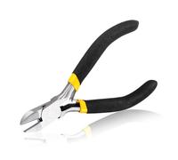 SPEEDWOX Pince coupante diagonale de 4 pouces - Pince à coupe latérale Mini pince coupante à ressorts pour fils fins - Pinces coupantes de précision pour fils micro pour la création de bijoux et