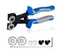 SPEEDWOX Pince coupante pour carrelage 8 pouces à roues de marquage en carbure de tungstène haute résistance avec roues de coupe de rechange, clé hexagonale, rondelle à vis, outil de marquage de