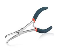 SPEEDWOX Pince longue portée à bec effilé avec becs dentelés Pince à bec effilé coudée Pince à bec effilé coudée Pince coudée avec cutter Pince longue portée pour les endroits étroits