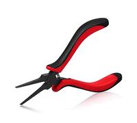 SPEEDWOX Pince professionnelle à bec plat de 14 cm avec mâchoire lisse pour la fabrication de bijoux, l'artisanat, la réparation de panneaux de circuit imprimé