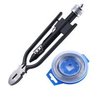 SPEEDWOX pinces à fil de sécurité de 6 pouces avec des fils de sécurité de 50 pieds pinces de torsion de fil de sécurité pinces à fil de torsion de fil pinces à fil pour moto/saleté poignée de vélo