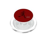 Speedy Marathon Runner 42 km PopSockets PopGrip pour MagSafe
