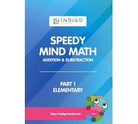 Speedy Mind Math Addition & Subtraction Part-1 ELEMENTARY