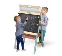 Speedy Monkey Chevalet de Table 55 x 46 x 88,3 cm (Hauteur Max. 102,1 cm) Turquoise Jouet en Bois pour Enfants Détails soignés Excellente idée Cadeau