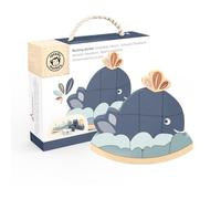 Speedy Monkey- Salto Jouet en Bois pour Enfants Bleu 16,6 x 3 x 15,3 cm, SP1018