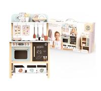 Speedy Monkey SP3001 Cuisine Party 55 x 31 x 87,7 cm Jouet en Bois coloré pour Enfants avec détails soignés Excellente idée Cadeau