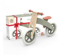 Speedy Monkey SP7001 Vélo 83,7 x 36 x 53,5 cm Vert Jouet en Bois pour Enfants Détails soignés Excellente idée Cadeau