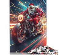 Speedy Santa Style Puzzle 1000 Pieces Cadeau Unique Jeu Éducatif Défi Jouet À De Qualité Supérieure Peinture Art pour Adultes Et Enfants À Partir De 12 Ans 1000pcs (75x50cm)