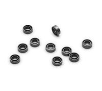 SpeedyFPV MR63 Lot de 10 roulements à billes miniatures, en acier inoxydable, 3 mm DI x 6 mm DE DE x 2,5 mm de largeur, blindage métallique Z