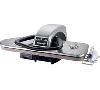 Speedypress SteamRise 8000 Presse à repasser vapeur haute performance | Surface de pressage 81 cm | Technologie vapeur ascendante | Fer supplémentaire inclus + filtre anticalcaire | 2200 (Argent)