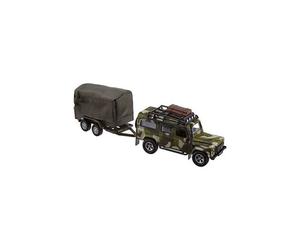 Speelight Goed 520027 - Modèle De Jeu - Landrover Avec Anhanger