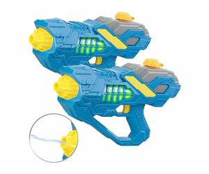 Speeron 2 pistolets à eau motorisés lumineux avec réservoir de 450 ml