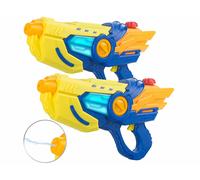 Speeron 2 pistolets à eau motorisés lumineux avec réservoir de 600 ml