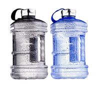 Speeron Pack de 2 gourdes Sport 2,3 L avec poignée - coloris noir + bleu