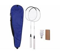 Speeron Set de badminton avec 2 raquettes et 3 volants
