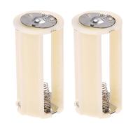 Speesy 2 x off Adaptateur pour support de batterie de cylindre pour piles de 3 x 1,5 V AA