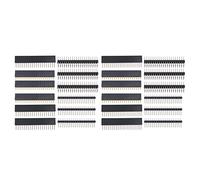 Speesy 24 broches GPIO Header Kit 20 x 2 broches angle droit GPIO Header prise pour Zéro / 4B / 3B + / 3B / 3 A + +