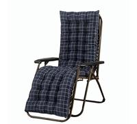 SPeesy Coussin pour chaise longue, chaise longue, banc avec attaches, coussin de chaise longue de terrasse inclinable, coussin de chaise longue d'extérieur (@1,48 x 120 cm), 141319