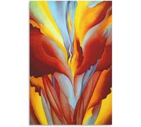 SPeesy Georgia O’keeffe Affiche Et Estampes Abstrait Coloré Art Mural Georgia O’keeffe Toile Peinture Georgia O’keeffe Photo Home Decor 50x70cm Sans Cadre