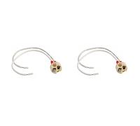 Speesy Lot de 2 douilles MR16/GU5.3 halogènes LED - Socle en céramique - Connecteur de câble principal