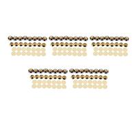 Speesy Lot de 40 embouts pour haut-parleurs dorés, supports pour haut-parleurs CD Audio Subwoofer Amplificateur Tourne-disque Pieds d'Isolation