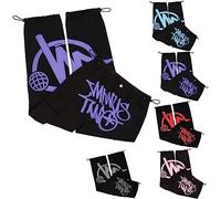 sPeesy Minus Two Cargo Y2K Jean Baggy Harajuku Denim Noir Imprimé pour Homme 2023 - Pantalon de Jogging Large avec Jambes Larges, Style Hip Hop et Rock