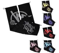 sPeesy Minus Two Cargo Y2k Jeans pour homme Imprimé Hip Hop Minus Two Straight Pants Street Pocket Taille haute Imprimé Hip Hop Minus Two Cargo Y2k Pantalon décontracté Baggy, Argenté., S