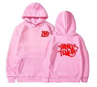 sPeesy Minus-Two Hommes Femmes Sweats à capuche imprimés Y2K Baggy Hip Hop Vintage Sweatshirt 2023 Extérieur Décontracté Manches Longues Graphique Cordon Pull Unisexe Streetwear (Couleur : rose-01