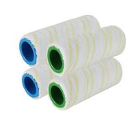 SpeHiate 4 Rouleaux de Rechange pour Karcher FC7 FC5 FC3 FC3D EWM2 Sans Fil, Accessoires de Brosses 2.055-006.0