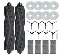 SpeHiate Kit d'accessoires pour Dreame L10s Pro Ultra Heat/ L10s Ultra Gen 2, Pièces pour Dreame L40 Ultra AE/ X30 Ultra/Mova E30 Ultra, 2 Brosse Principale, 8 Serpillere, 4 Filtres, 8 Brosse Latérale