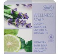 SPEICK Savon Wellness Douche + Bain Lavande Bergamote 4x200 g