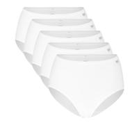 Speidel Sous-vêtements lot de 5 slips à haute taille pour femme couleurs: blanc ou noir tailles 40 - 50 size 48 blanc