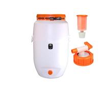 Speidel Tonneau de fermentation rond de 120 l avec robinet d'écoulement NW 15 et un bonde de fermentation