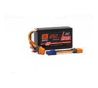 Spektrum 7,4 V 650 mAh 2S Smart G2 Coque Rigide 30C LiPo : IC2