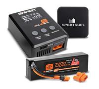 Spektrum Powerstage SPMXPSS315I Smart Powerstage Bundle 1300 mAh 3S 30C LiPoIC2 - Chargeur S100