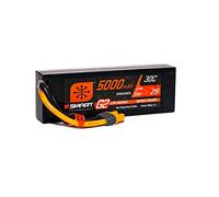 Spektrum Smart 5000mAh 2S 7.4V Smart G2 LiPo 30C Hard Case IC3 SPMX52S30H3 Battery