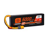 Spektrum Smart 5000mAh 2S 7.4V Smart G2 LiPo 50C Hard Case IC3 SPMX52S50H3 Battery