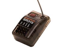 Spektrum-SPMSR315 Spektrum SR315 Amplificateur 3 canaux 2,4 GHz, SPMSR315, Gris/argenté