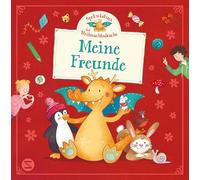 Spekulatius, der Weihnachtsdrache. Meine Freunde: Freundschaftsbuch für Kindergarten und Grundschule | Ausfüllen, Ausmalen, Ankreuzen | Mit Geburtstagskalender